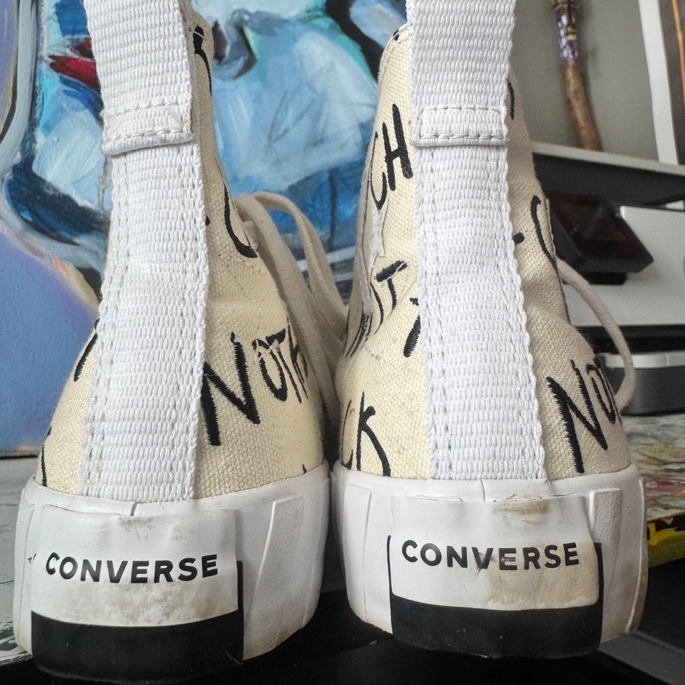 🏁 Converse Chuck Taylor "Not a Chuck" Hi-Top Sneakers - Women's 6 - Picture 5 of 8